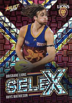 2018 Select Footy Stars - Selex #SX8 Rhys Mathieson Front